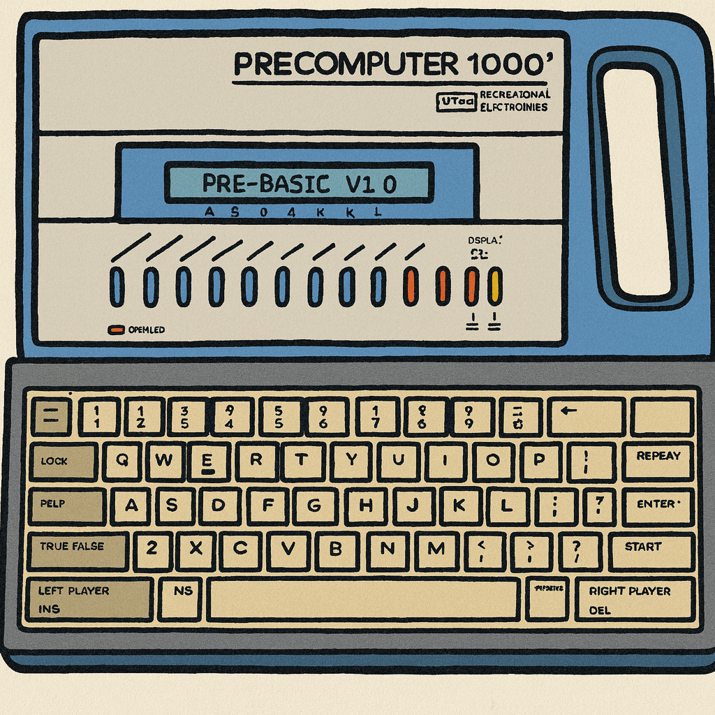 VTech PreComputer 1000 – where I learned to code at age 7
